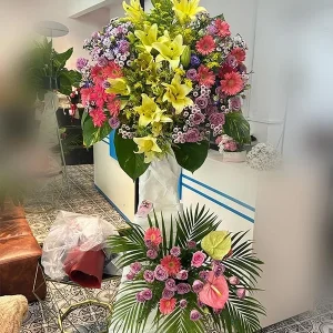 Kệ hoa khai trương Đâm Chồi Nảy Lộc