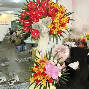 Kệ Hoa Khai Trương Trường Tồn